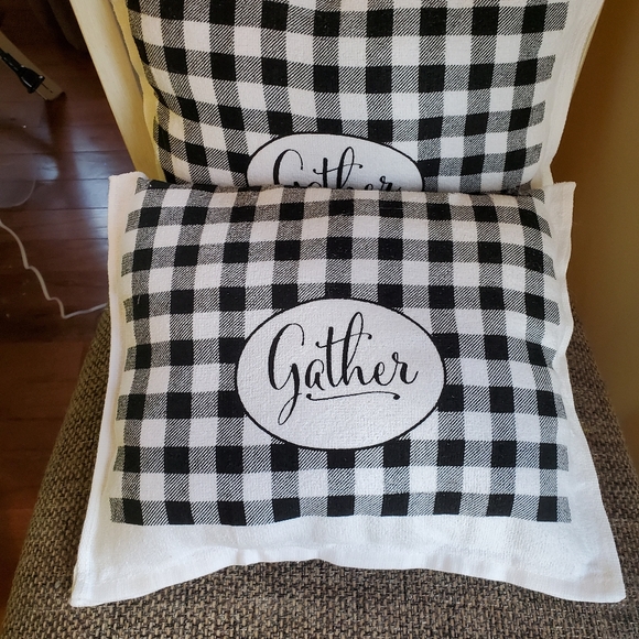 Handmade with ❤ by the Smith Other - Set of 2 Handmade pillows